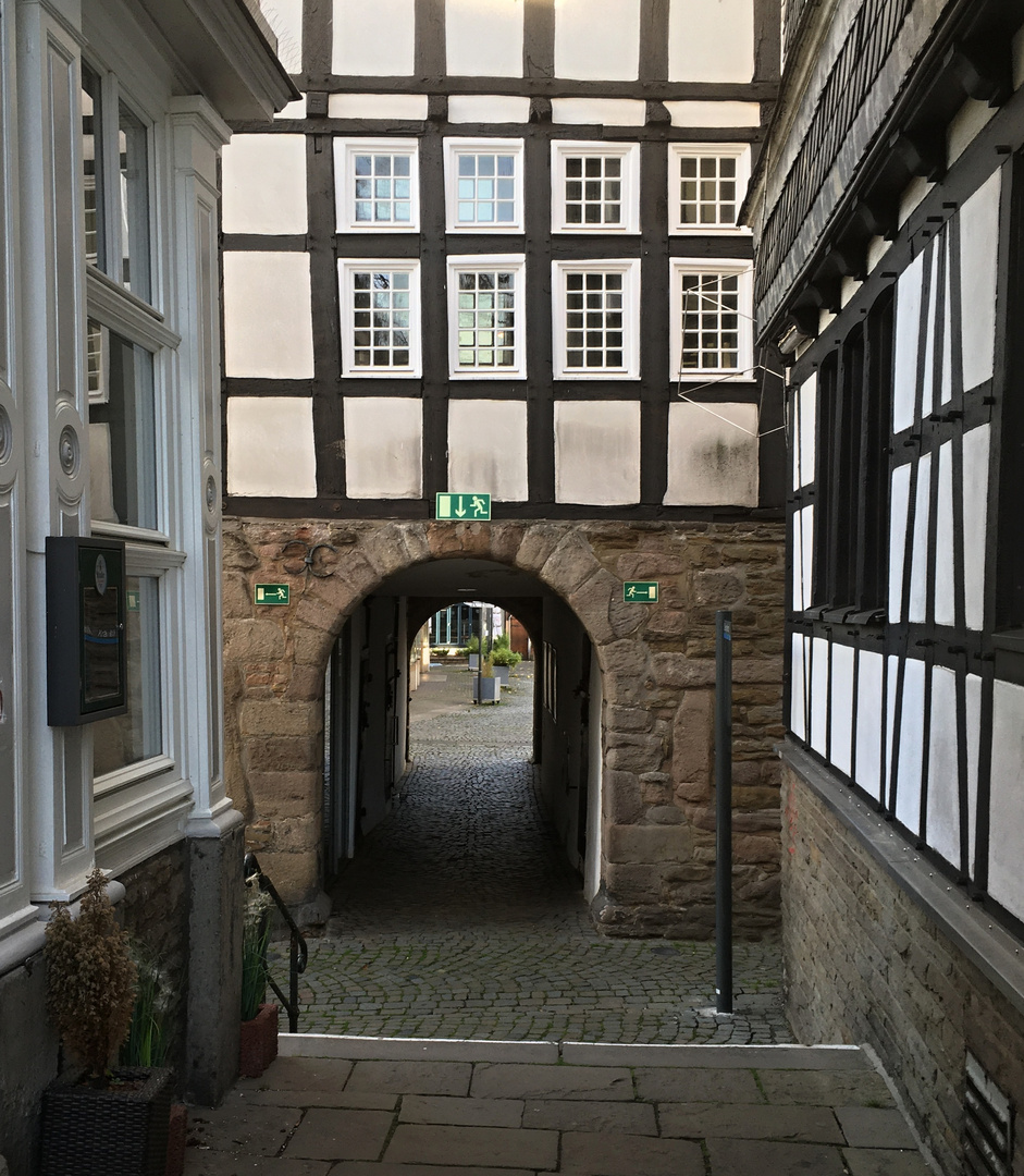 in der Hattinger Altstadt