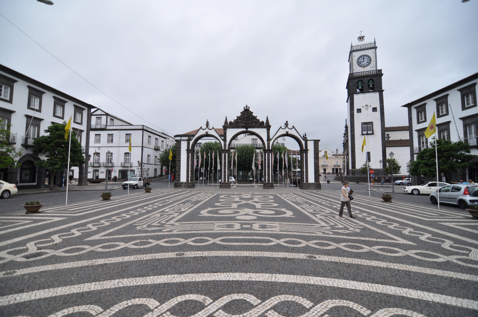 In der Hauptstadt Ponta Delgada