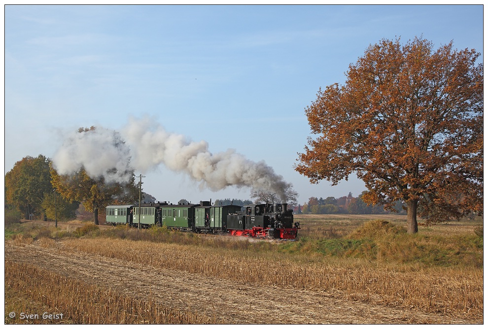 In der herbstlich bunten Prignitz bei Lindenberg