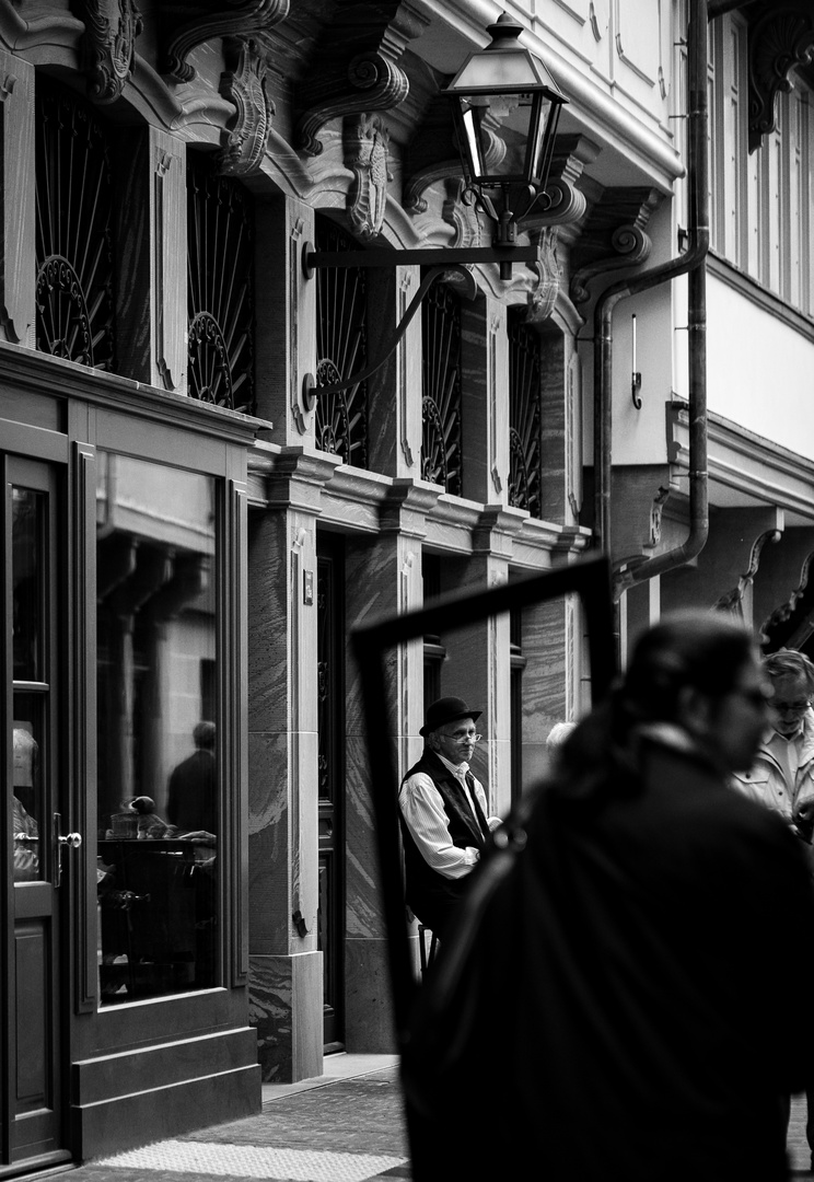 In der Historischen Altstadt Frankfurts