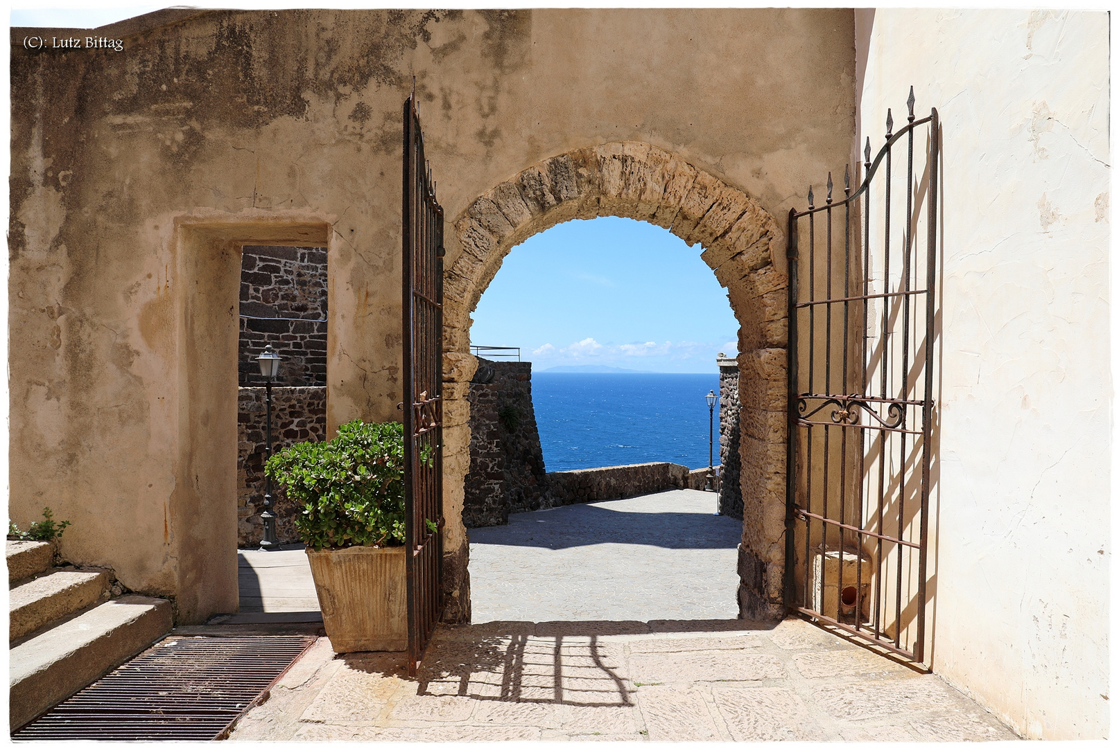 In der historischen Altstadt von Castelsardo