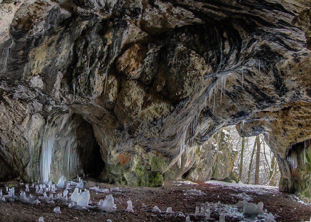 in der Höhle...