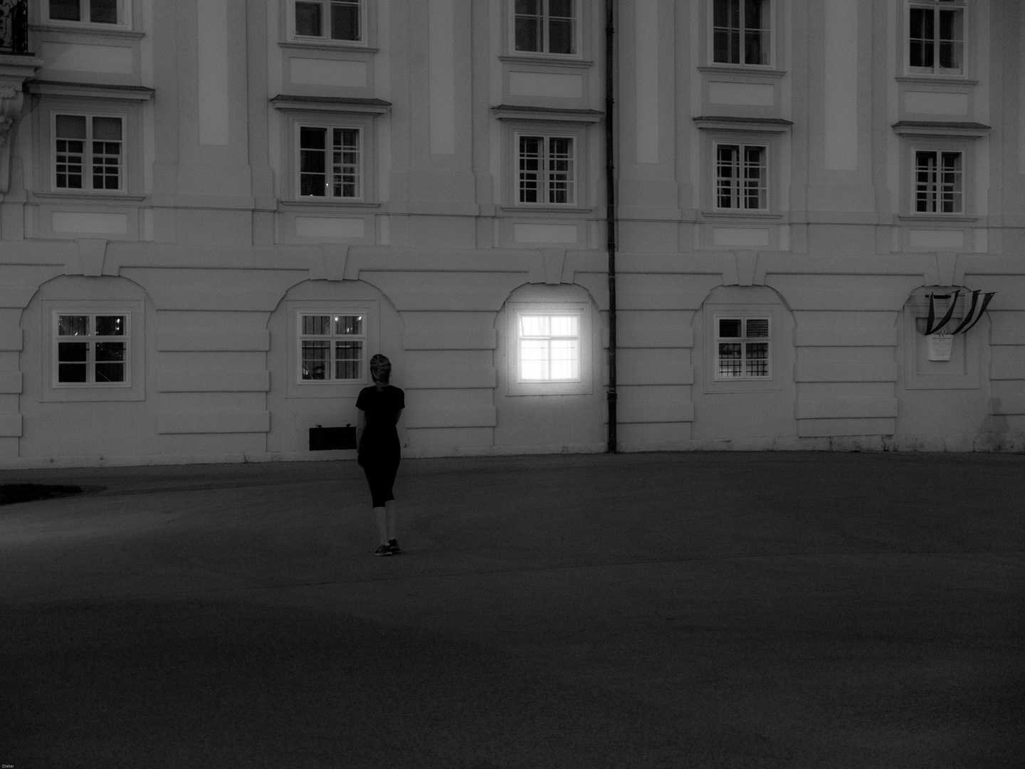 In der Hofburg brennt noch Licht