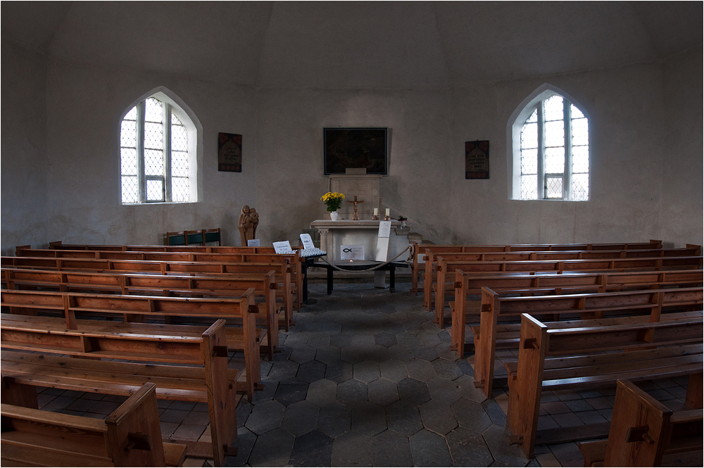 In der Kapelle von Vitt