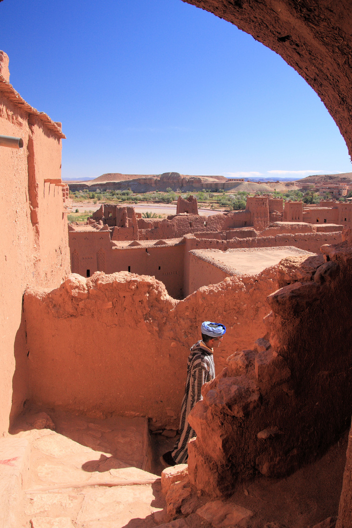 In der Kasbah Ait Benhaddou...