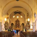 In der kath  Pfarrkirche St.Mauritius in Zermatt