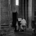 In der Kathedrale Conques