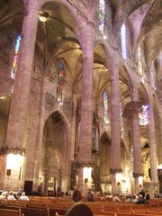 In der Kathedrale La Seu in Palma