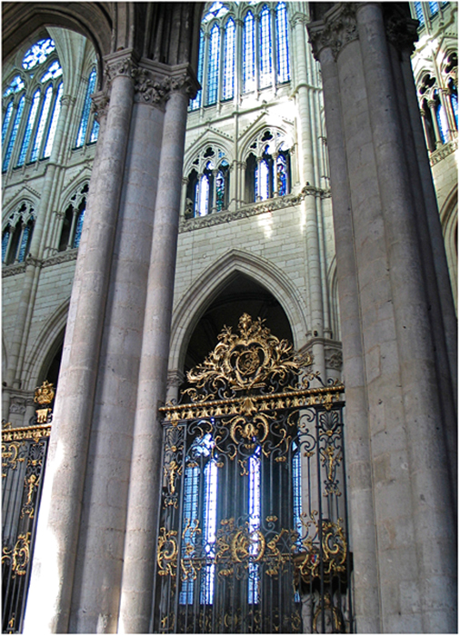 In der Kathedrale von Amiens