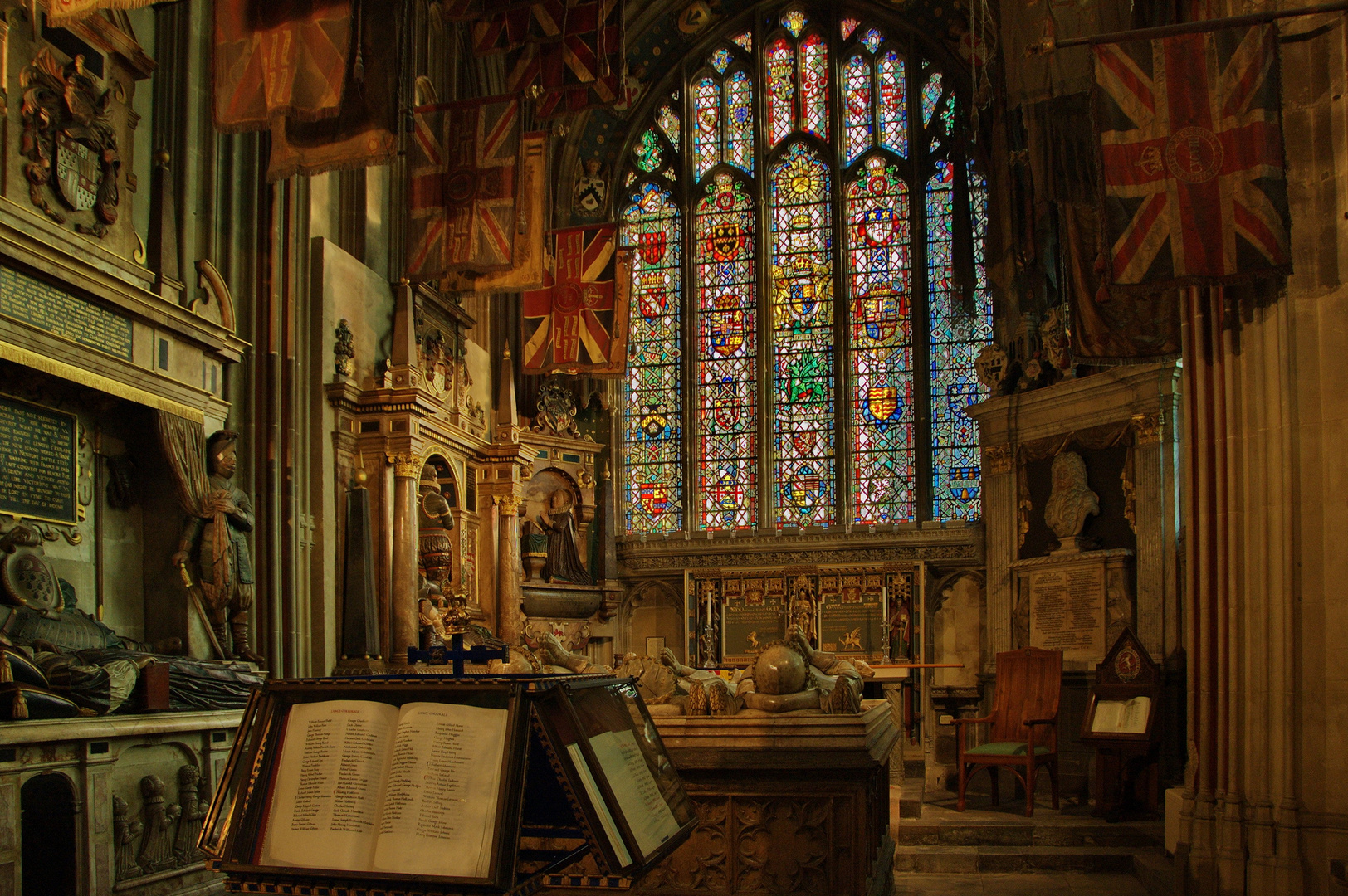 In der Kathedrale von Canterbury