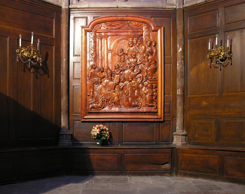 In der Kathedrale von Clermont-Ferrand