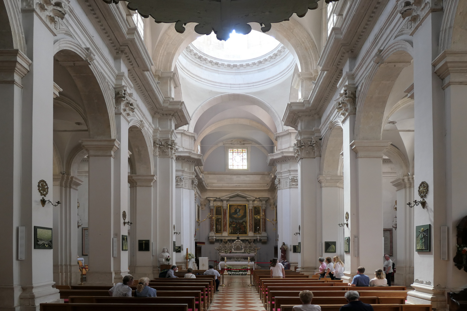 in der Kathedrale von Dubrovnik