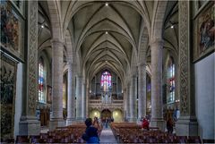 In der Kathedrale von Luxemburg