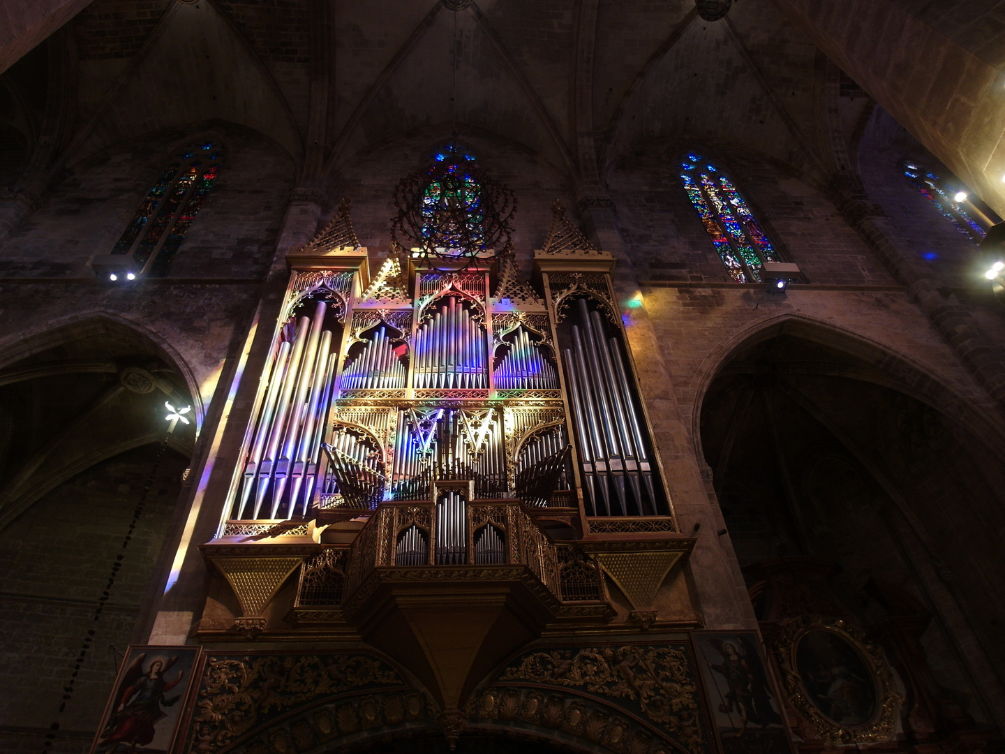 In der Kathedrale von Palma de Mallorca