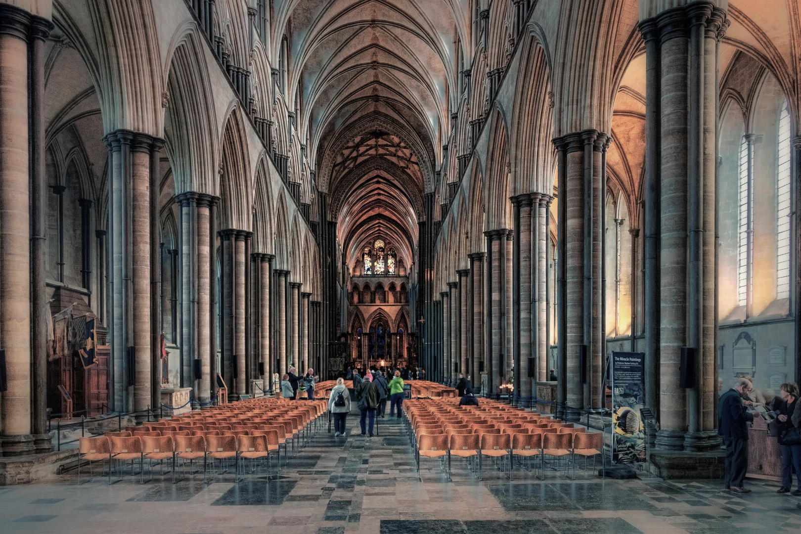 In der Kathedrale von Salisbury