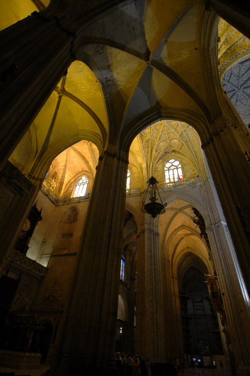 In der Kathedrale von Sevilla