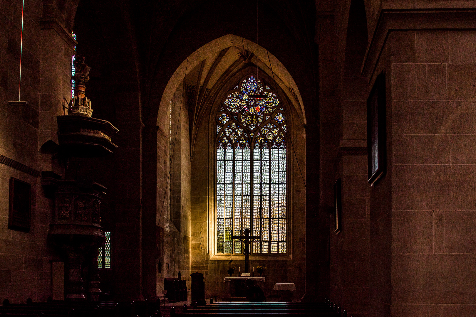 In der Kirche des Klosters Bebenhausen