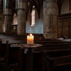 In der Kirche ein Licht