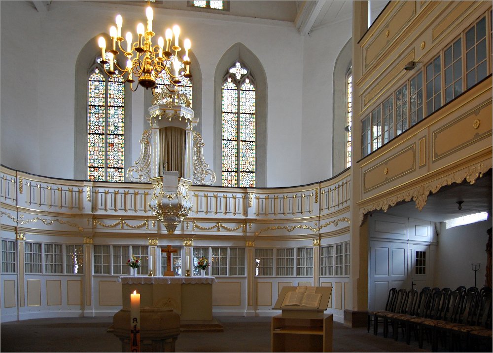 in der Kirche in Arnstadt in Thüringen