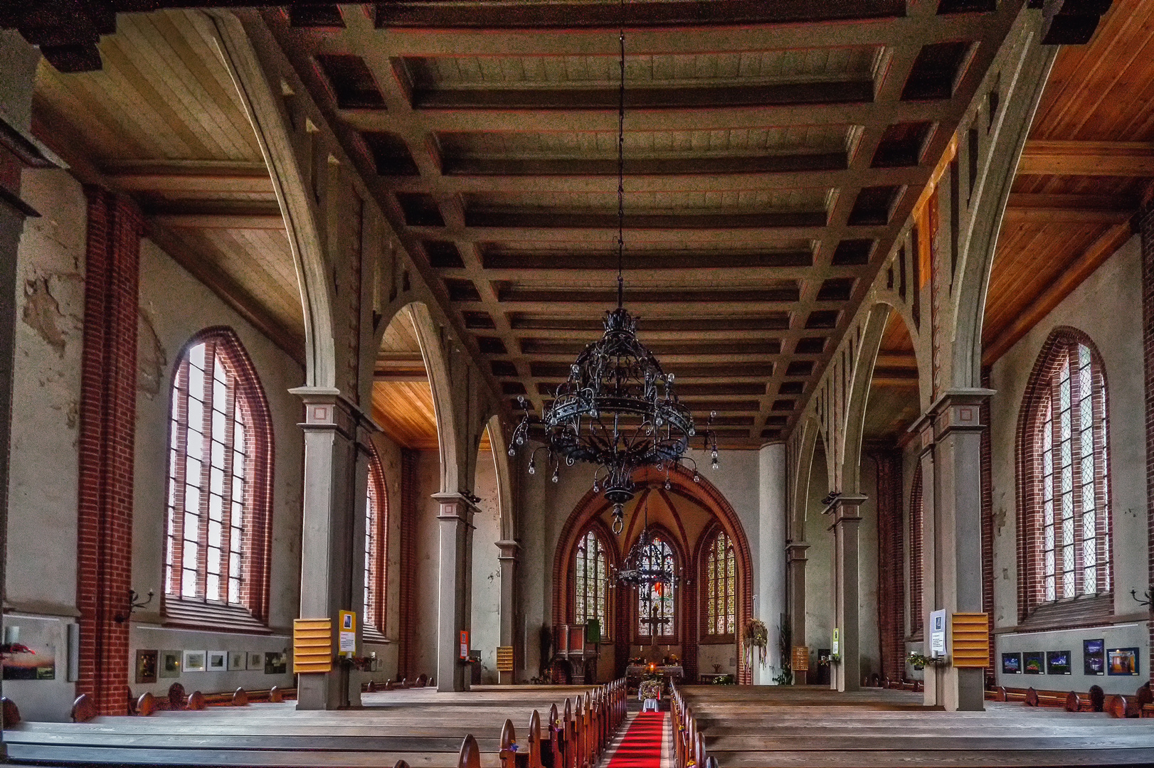 in der Kirche in Usedom auf Usedom