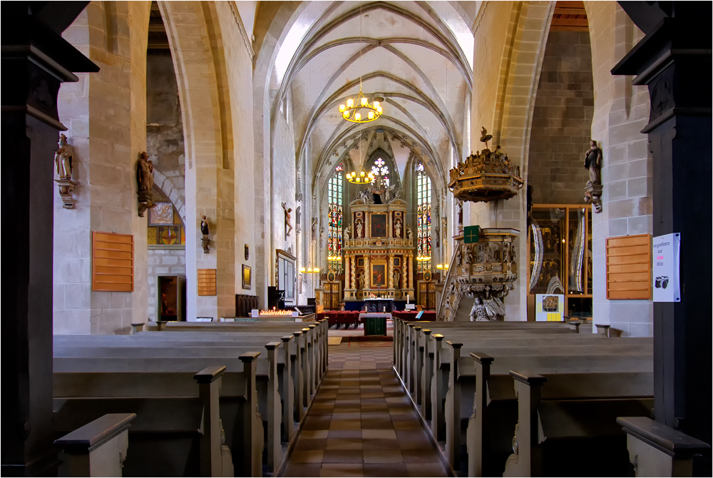 in der Kirche St. Benedikt