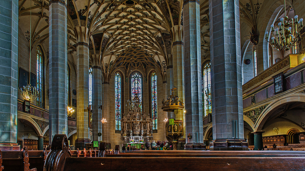 In der Kirche St.Marien in Pirna