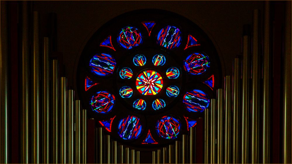 In der Kirche von Bodo Norwegen