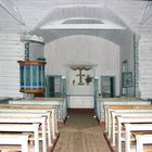 in der Kirche von Pielpajärvi in Finnisch-Lappland - Pielpajärvi erämaakirkko