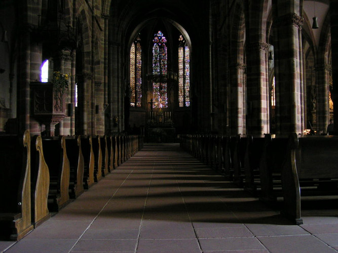 In der Kirche - Wissembourg Elsass