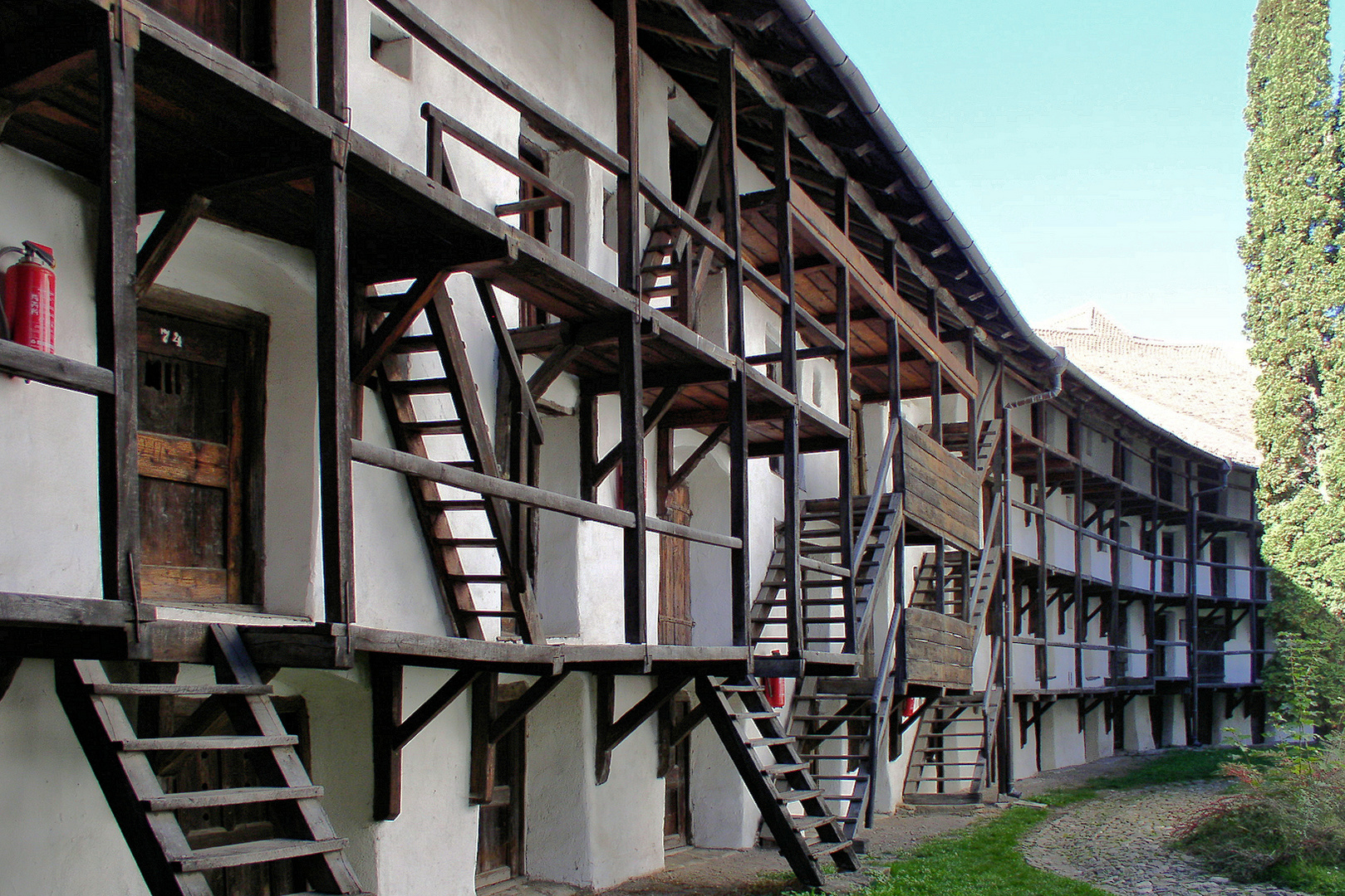 in der Kirchenburg von Prejmer / deutsch: Tartlau