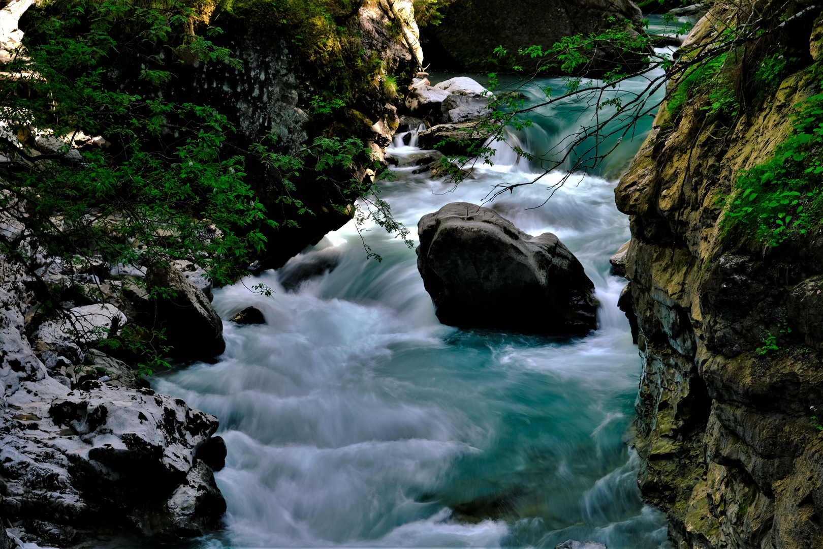 - in der Klamm -