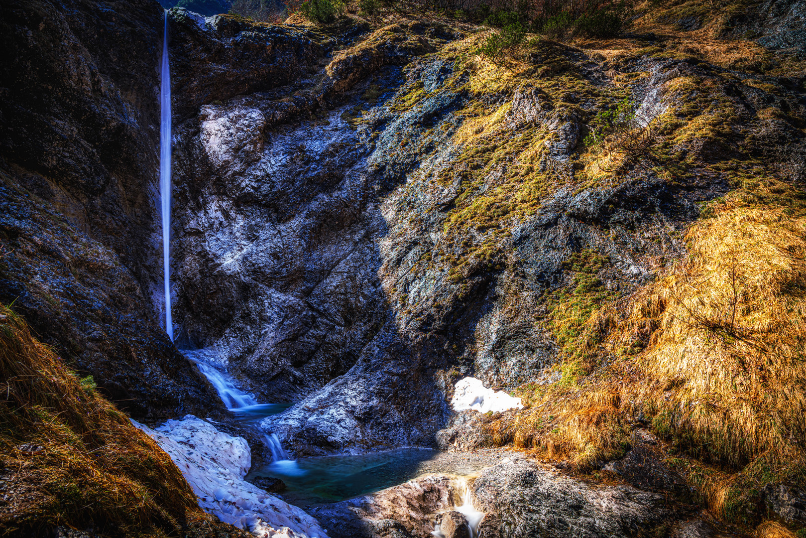 In der kleinen Wolfsschlucht