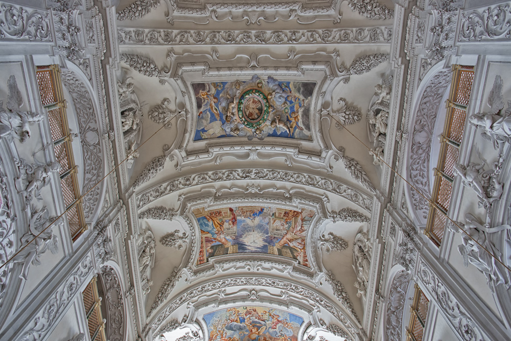 In der Klosterkirche Benediktbeuren