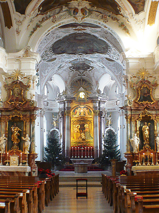 In der Klosterkirche Beuron II