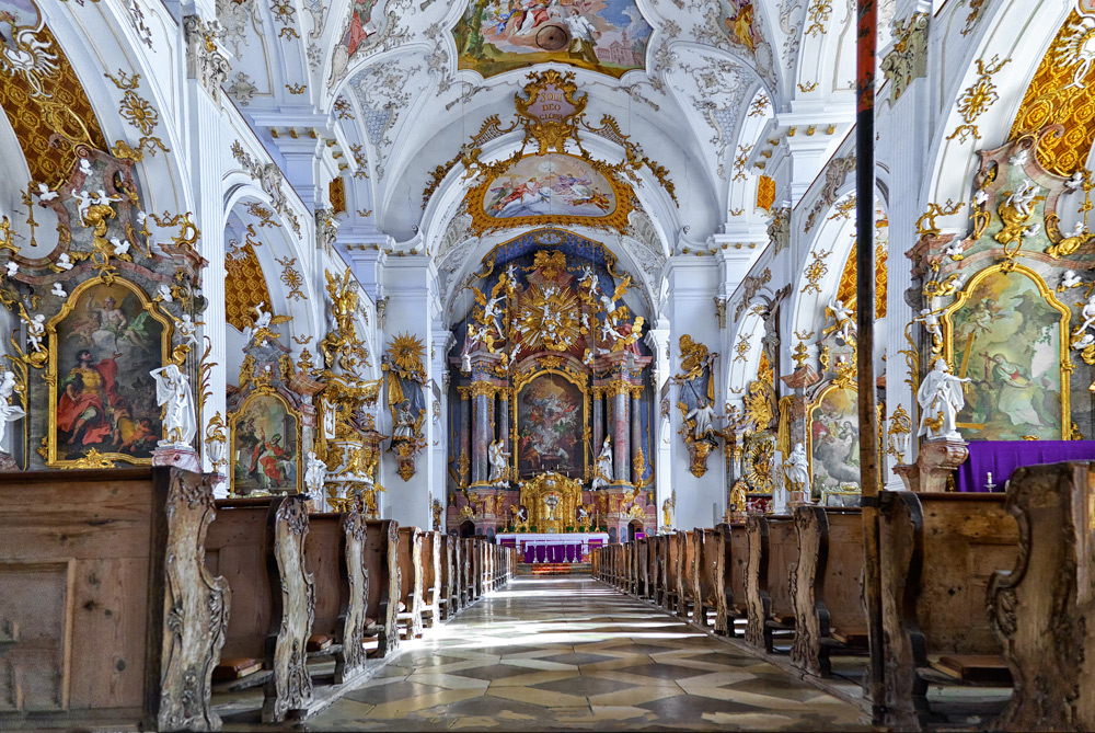 In der Klosterkirche Dietramszell