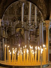 in der Klosterkirche Paleokastritsa