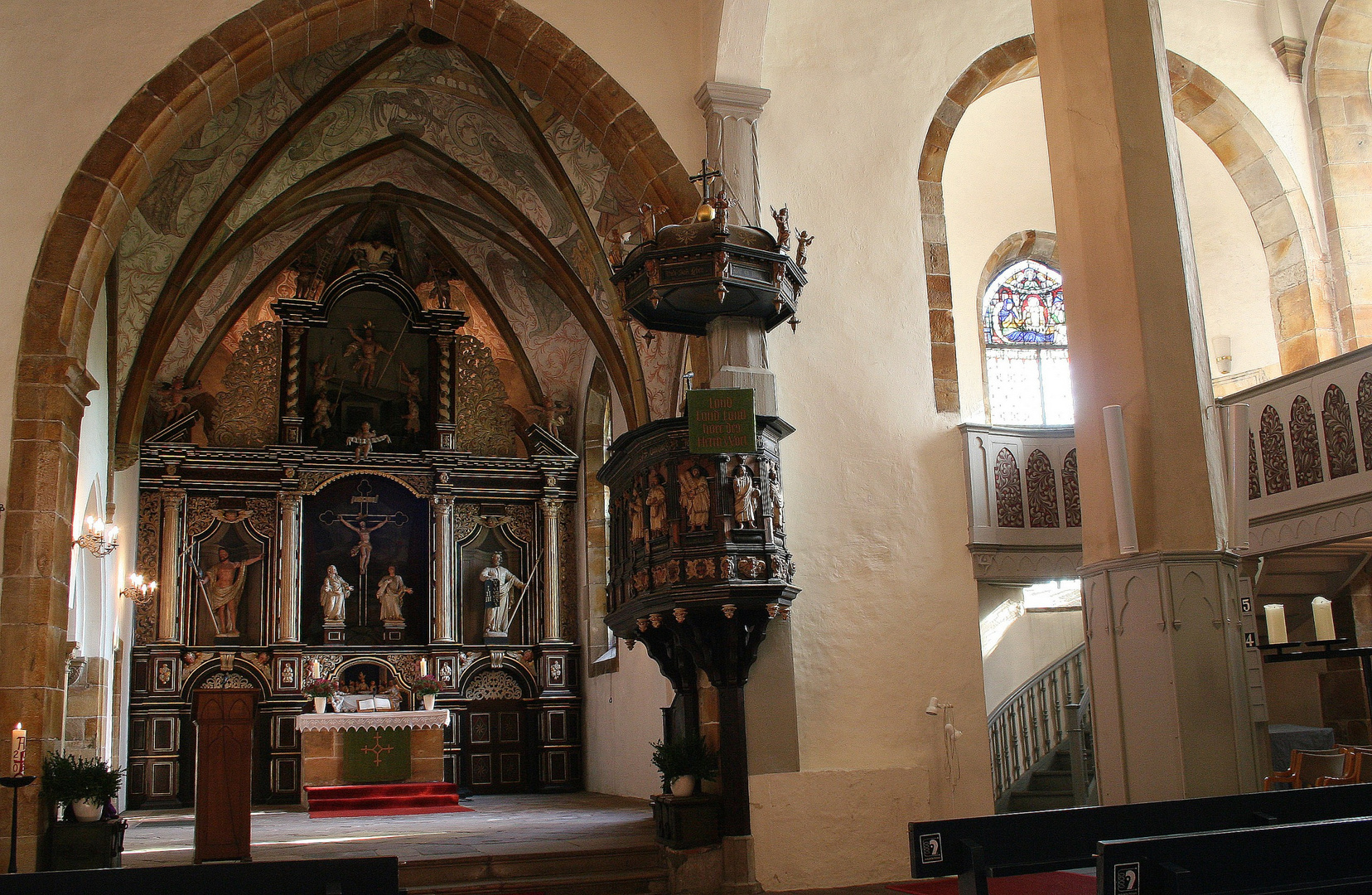 in der Klosterkirche  Wennigsen  am Deister