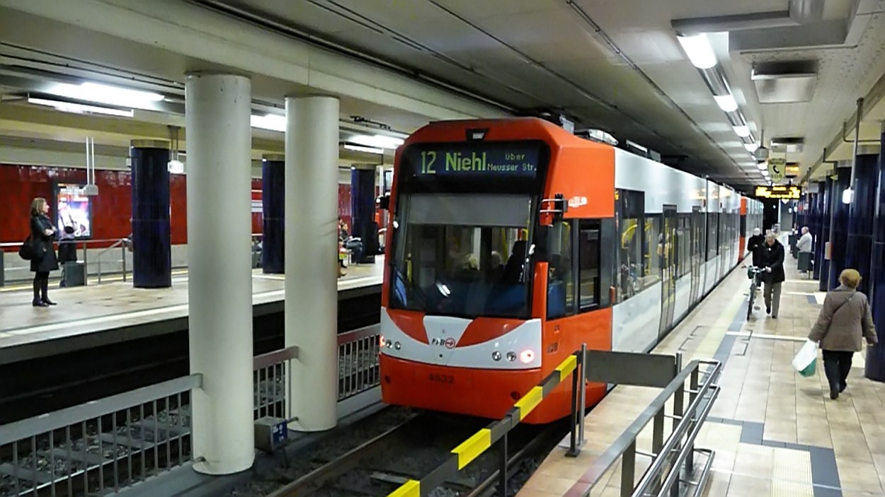 In der Kölner U-Bahn