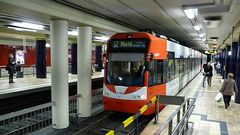 In der Kölner U-Bahn