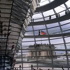 in der Kuppel des Bundestags