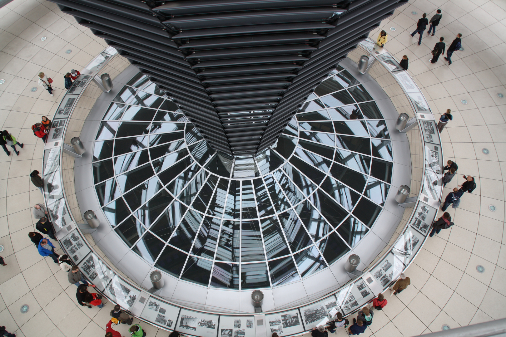 In der Kuppel im Reichstag