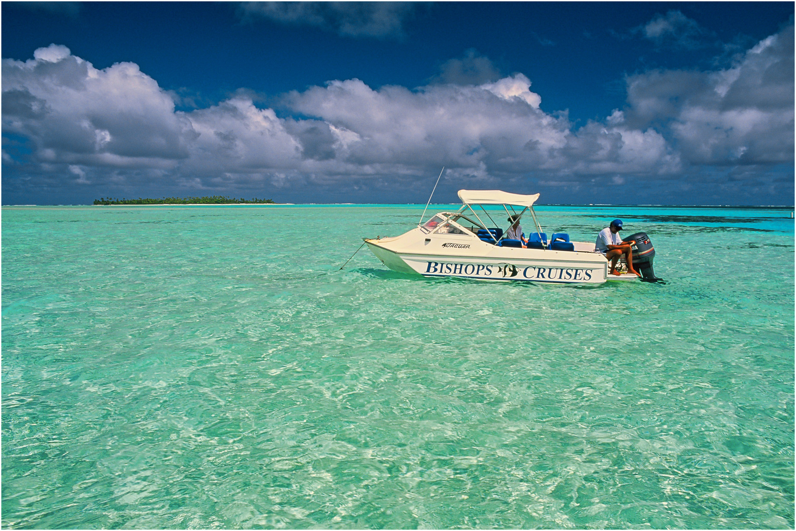 "In der Lagune von Aitutaki" - Cook Islands