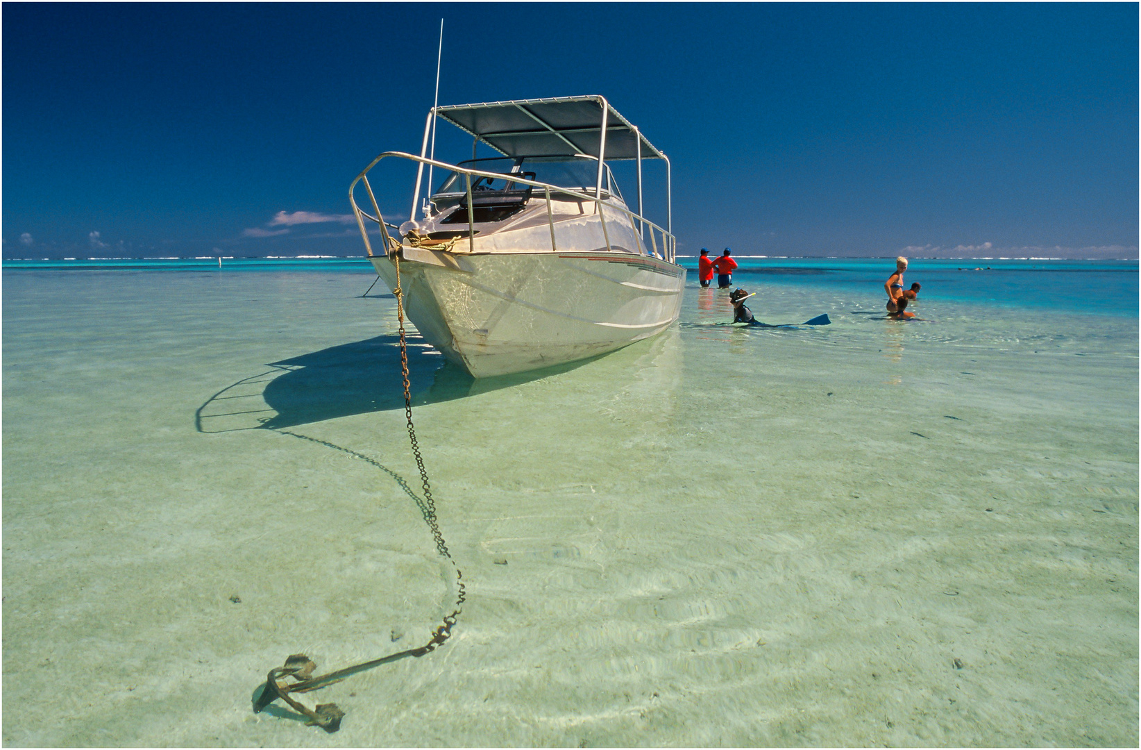 "In der Lagune von Aitutaki" - Cook Islands