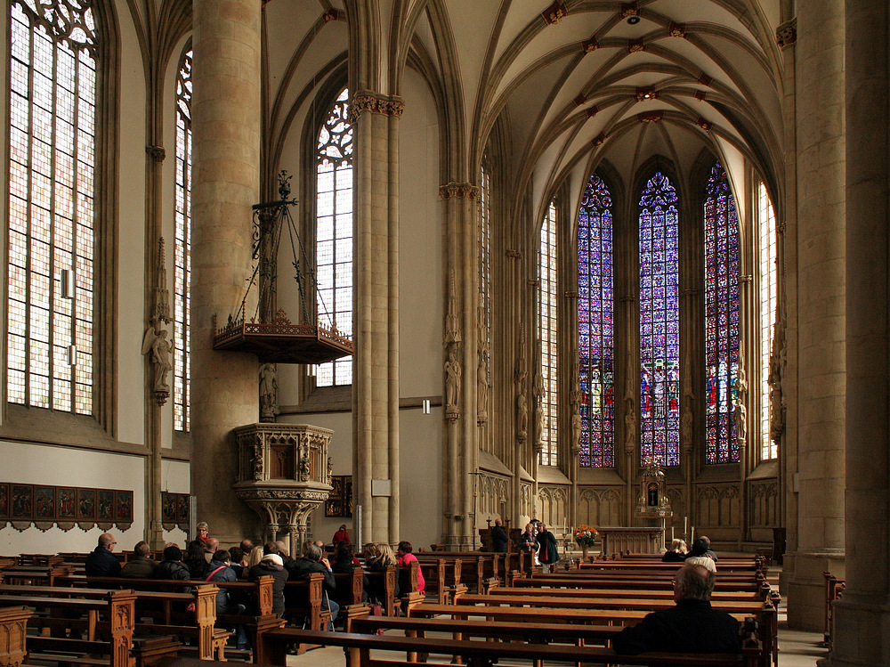 In der Lambertikirche in Münster