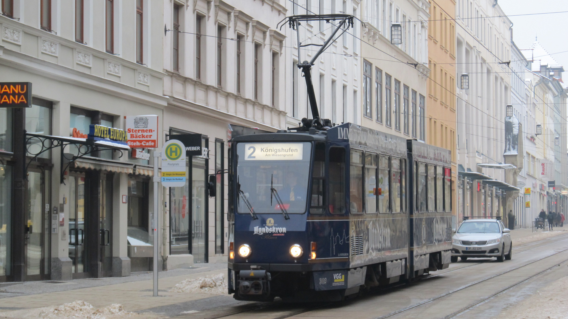 In der Landskron- und Europa- Stadt