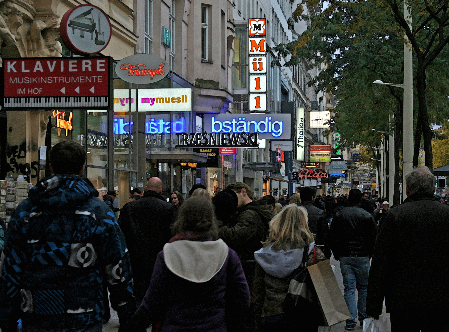 In der Mariahilfer Straße