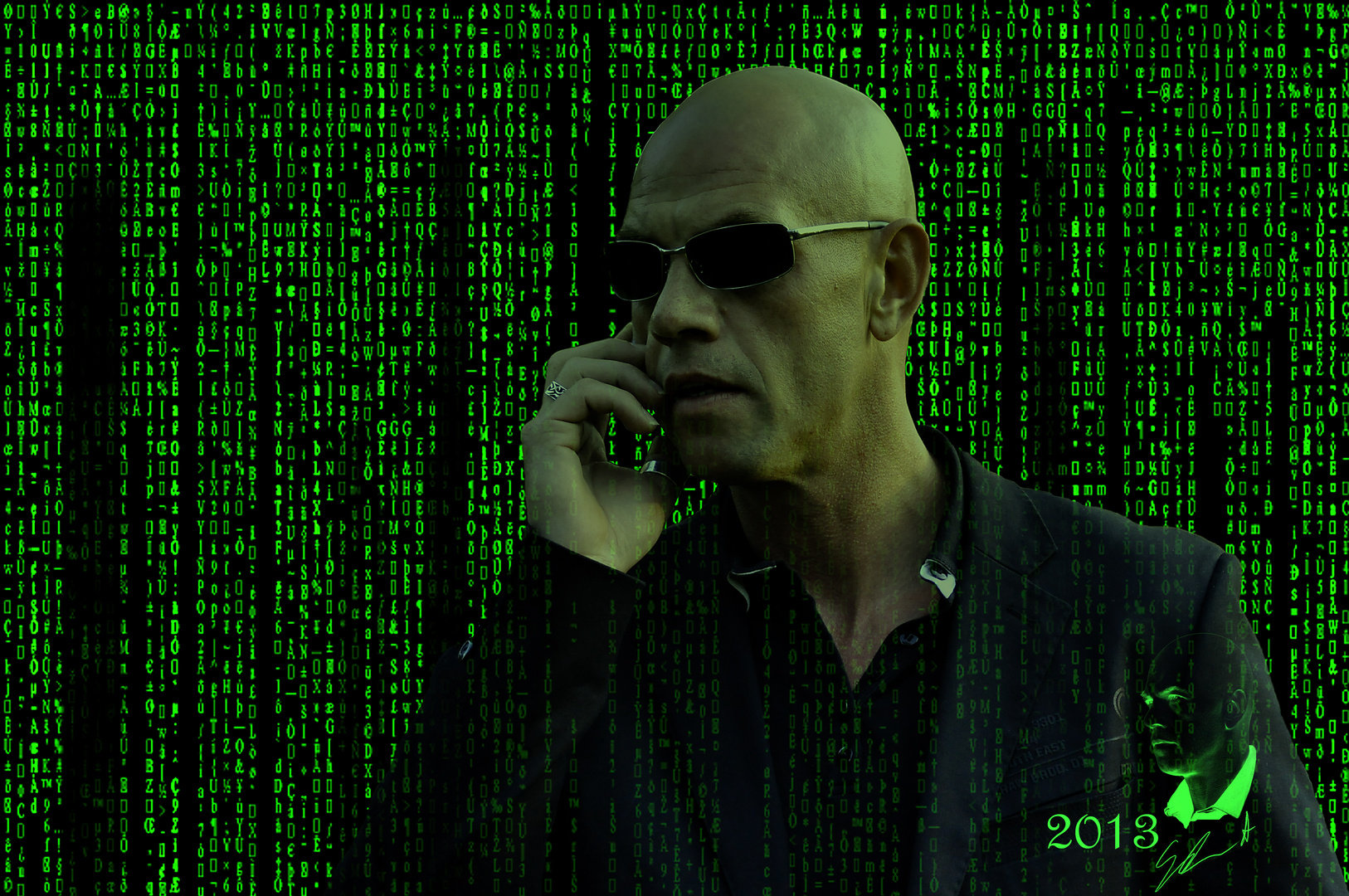 In der Matrix...