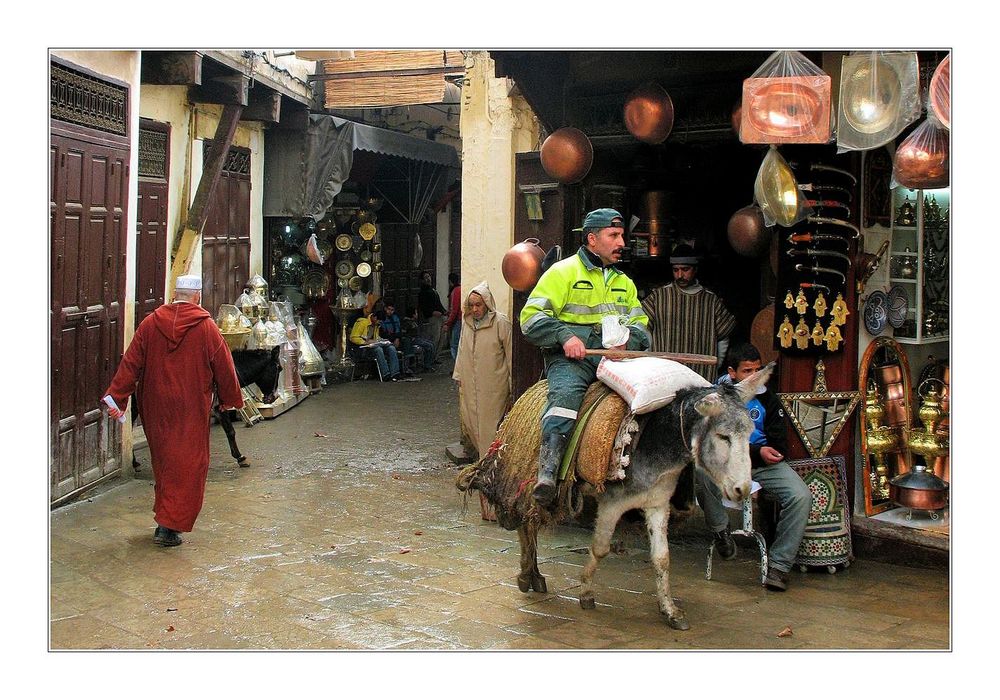 In der Medina von Fes.