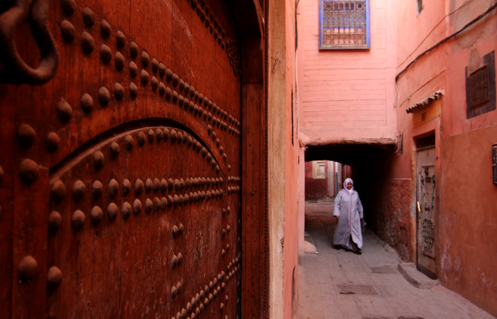 in der medina von Marrakech