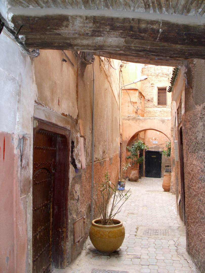 In der Medina von Marrakesch